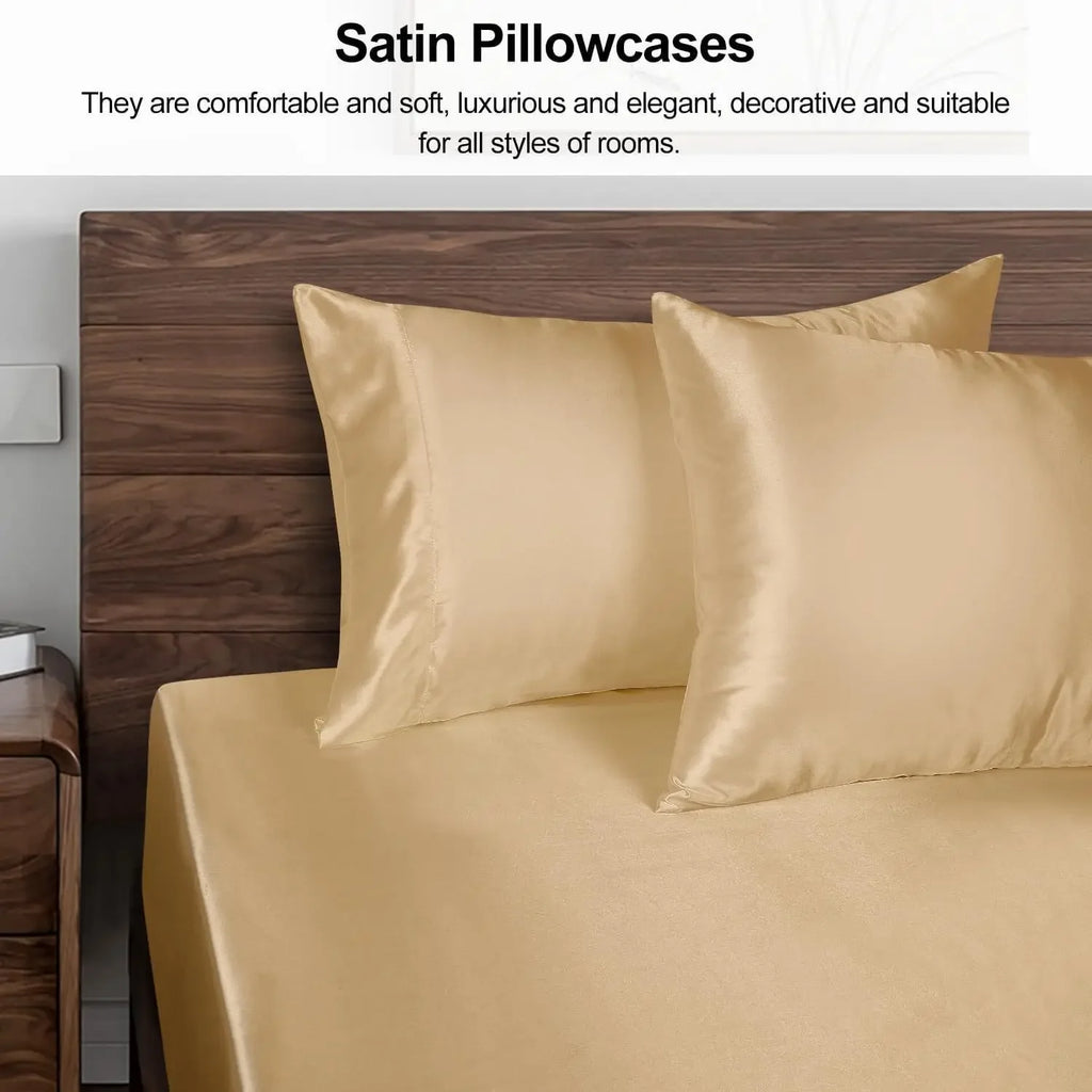 1PC Satin Silk Pillowcase