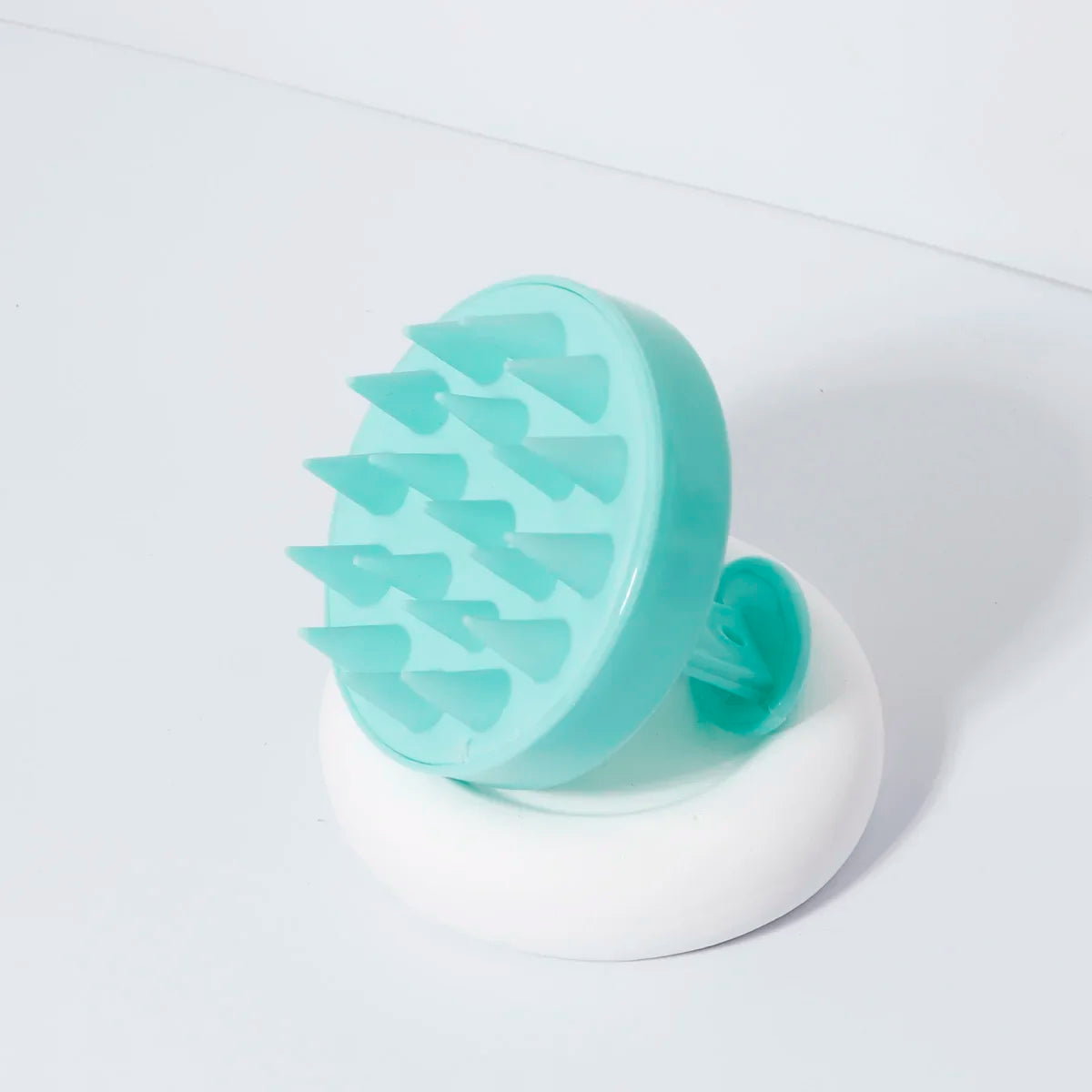 Silicone scalp brush