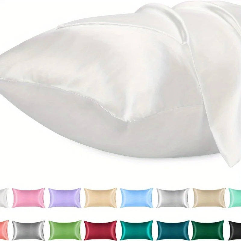 1PC Satin Silk Pillowcase