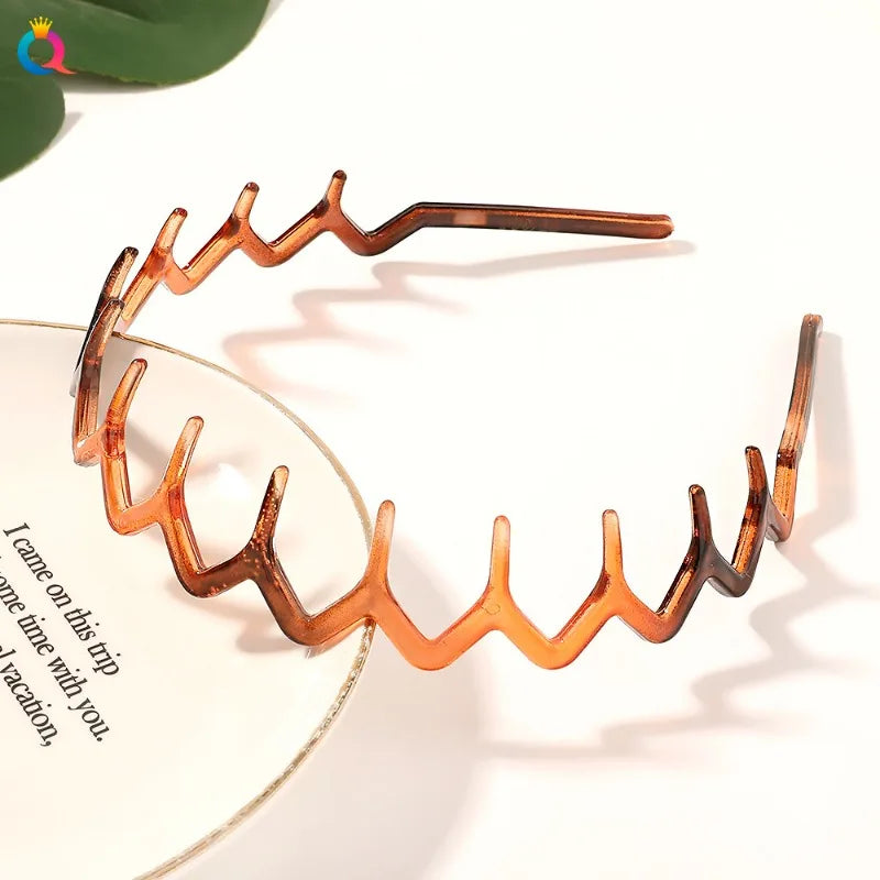 2pcs Zig Zag Headbands