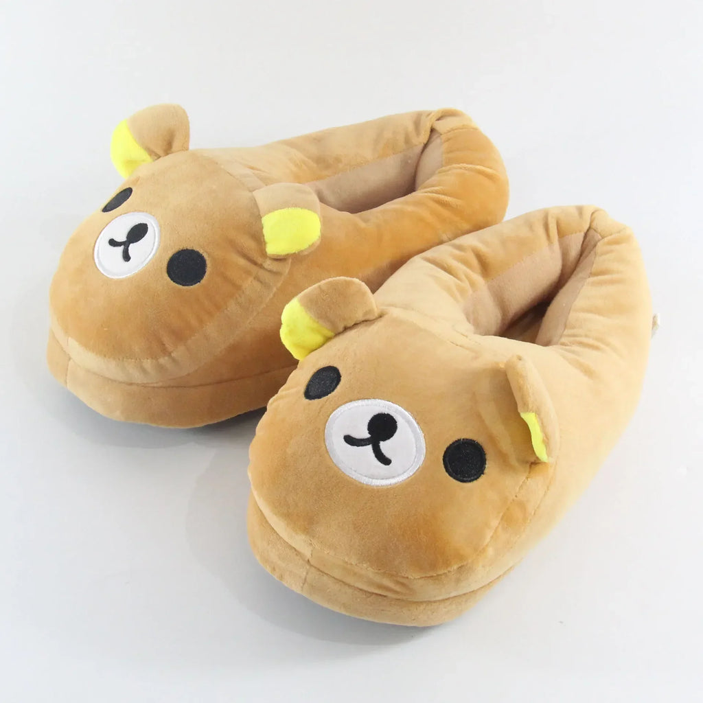 Bear Cotton House Slippers