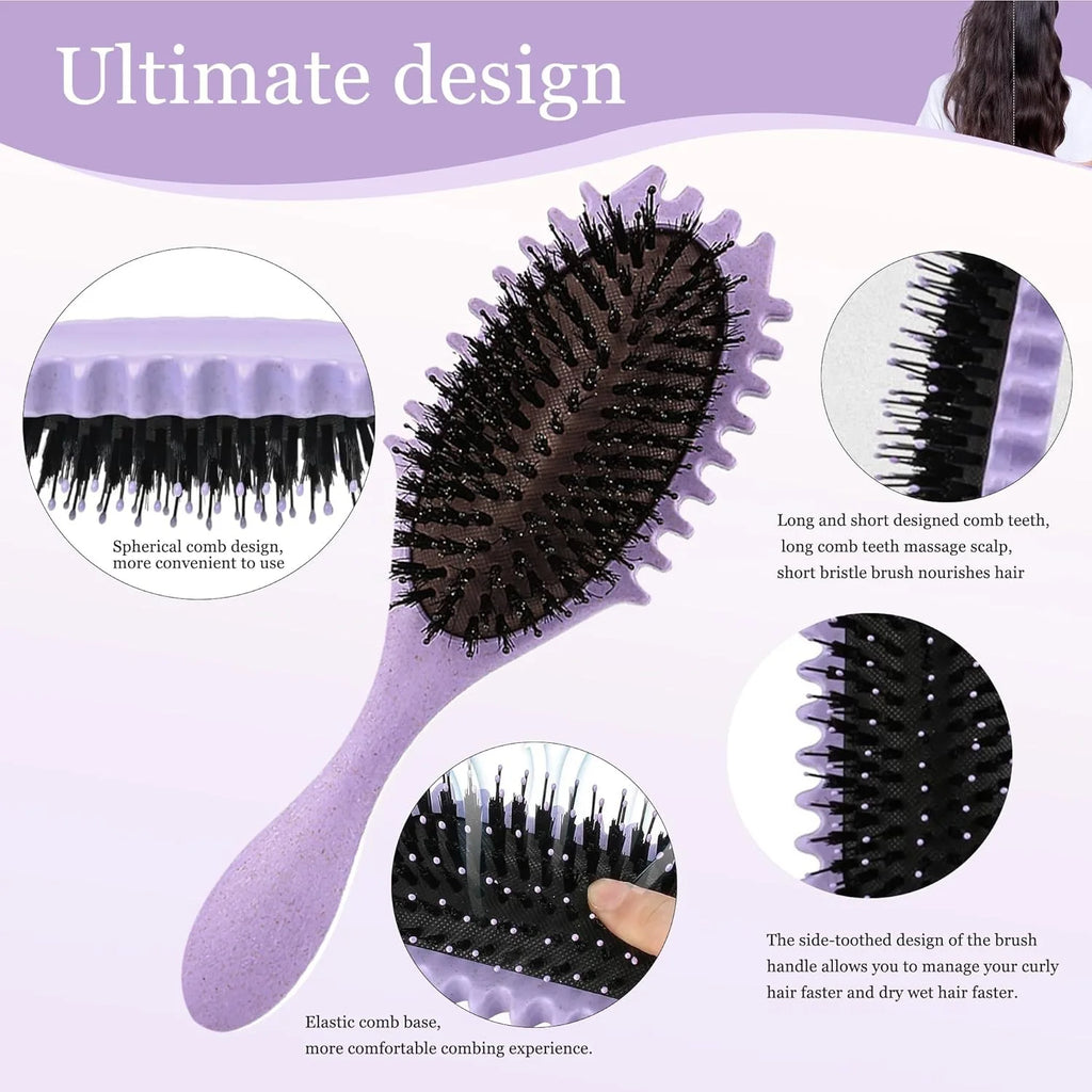 Edge Lift Curly Hair Brush