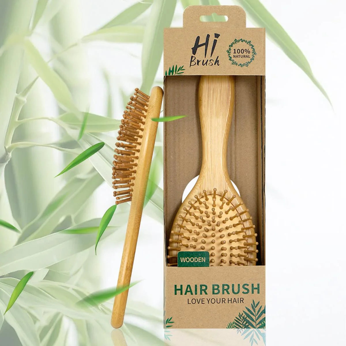 Premium Bamboo Hair Brush