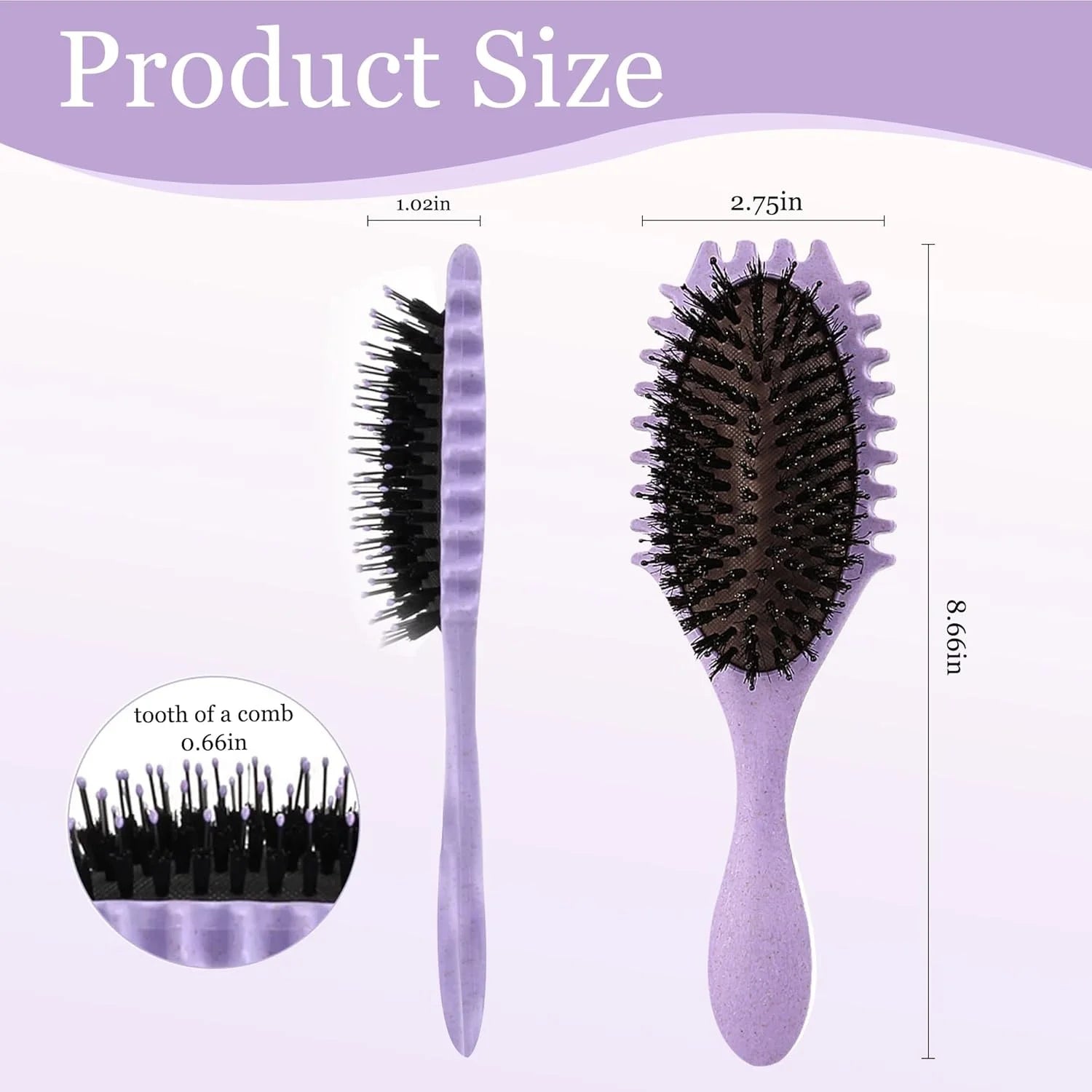 Edge Lift Curly Hair Brush
