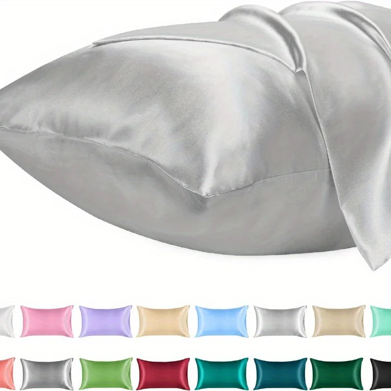 1PC Satin Silk Pillowcase