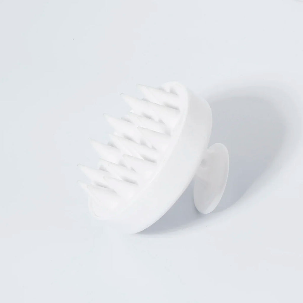 Silicone scalp brush