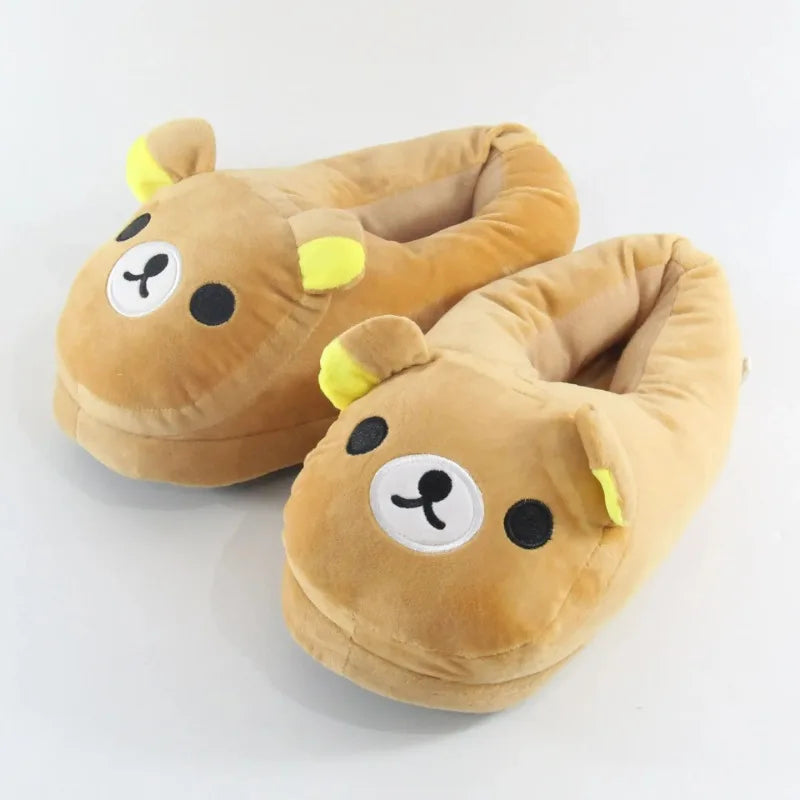 Bear Cotton House Slippers